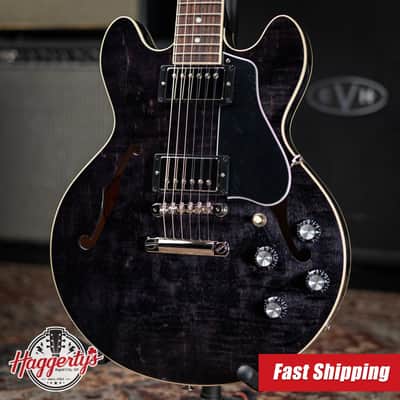 Gibson ES-339 Semi-Hollow Electric Guitar - Transparent Ebony with Hardshell Case image 1