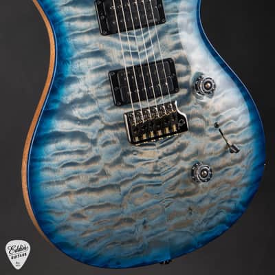 PRS Custom 24 Artist Top - Faded Indigo Blue Burst #425471 image 6