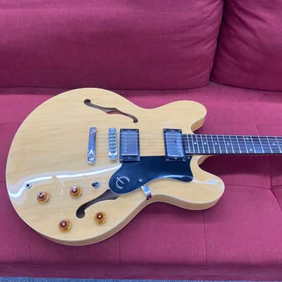 Epiphone Dot Semi Hollow Body 1997 - Natural w/ Case Made in Korea image 5