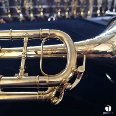 WOW Martin Handcraft goldplated with case and two mouthpieces GAMONBRASS image 12