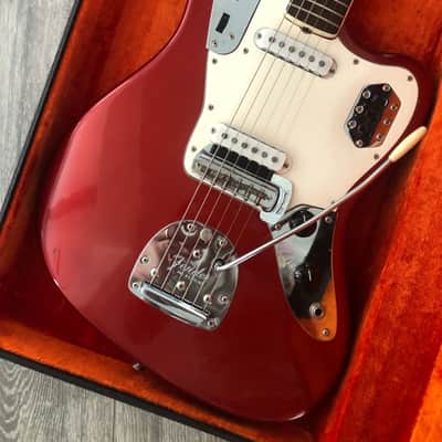 Clean! Fender Jaguar 1969 - Candy Apple Red image 2