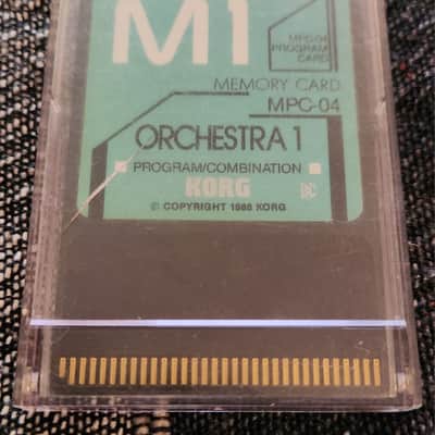 Korg MPC-04 & MSC-04 M1 Orchestra 1 Expansion PMC Card Set for Korg M1/M1R 1988 Japan image 3