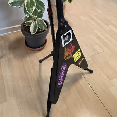 Gibson Gothic Flying V 1999 EX BLACK LABEL SOCIETY MUSIC VIDEO STAGE PLAYED OZZFEST ARTIST OWNED TOUR GUITAR Custom Graphics image 15