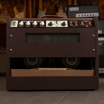 Magnatone Panoramic Stereo 2X10 Combo Amplifier - Traditional Brown image 3