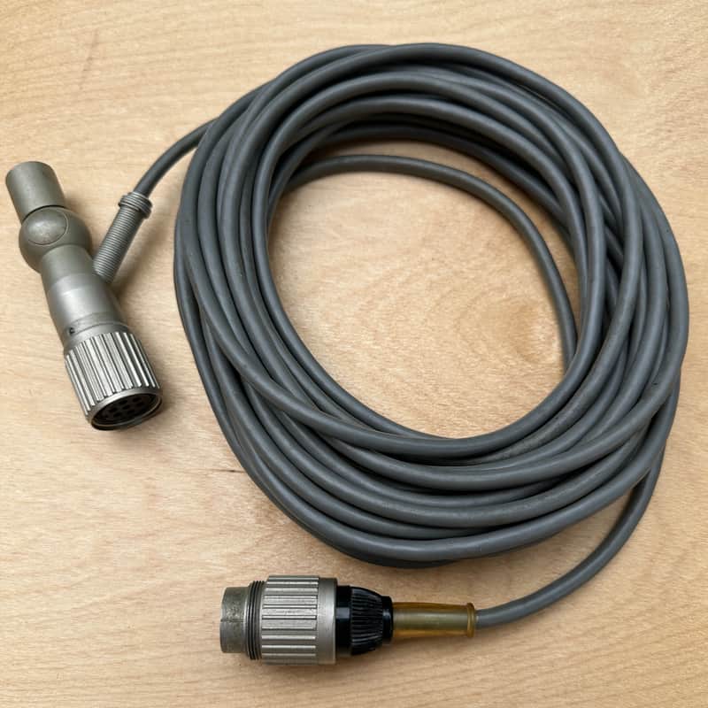 ORIGINAL NEUMANN SWIVEL MOUNT CABLE for M269, M249, KM256, 254, 253 tube microphones (10 meter) image 1