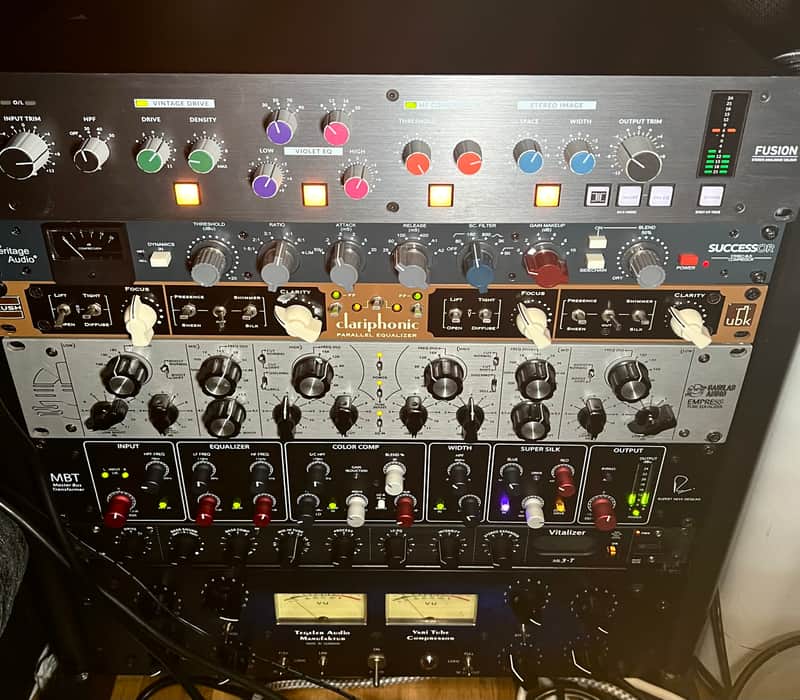 Solid State Logic Fusion Rackmount Audio Processor 2018 - Present - Black image 1
