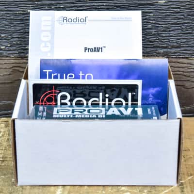 Radial Engineering ProAV1 Multi-Media DI Versatile Passive Multimedia Direct Box image 5