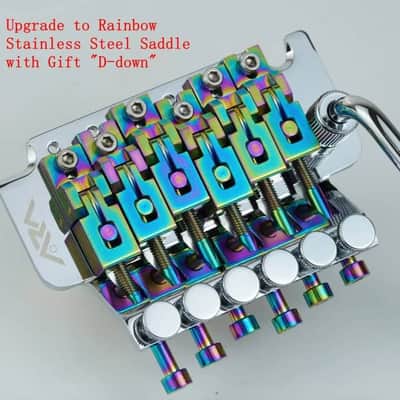 Rainbow Saddles Double Locking Guitar Bridge Tremolo System image 1
