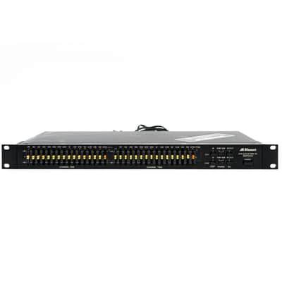 k*o様 MAXON DUAL 2/3 OCTAVE EQ GE1500 Maxon GE1500 Dual 2/3 Octave 2-Channel Equalizer / EQ Rackmount
