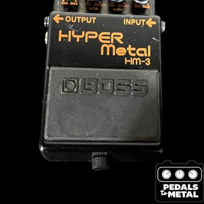 Boss HM-3 Hyper Metal Distortion 1993 - 1998 - Black - X16687 image 2