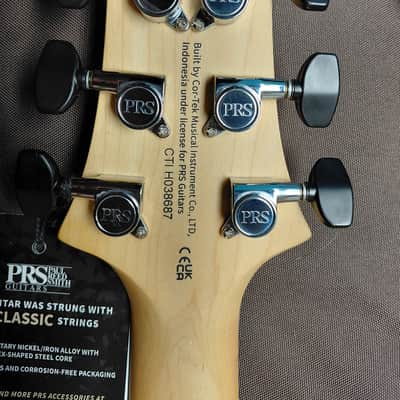 PRS SE CE 24 Standard Stoptail Satin - Metallic Gold image 5