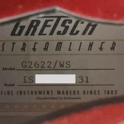 Gretsch G2622 Streamliner Center Block with V-Stoptail 2018 - Walnut Stain image 10
