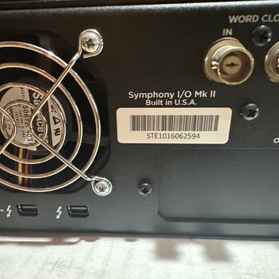 Apogee Symphony I/O MkII - 24x24 Analogue + 8x8 digital - Thunderbolt - Pro setup! image 6