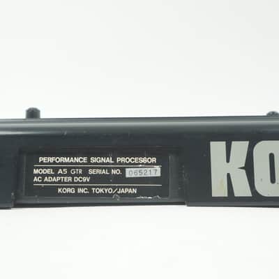 KORG A5 Multi Effects Processor COMP OD DIST EQ CHORUS FLANGER REVERB DELAY image 7