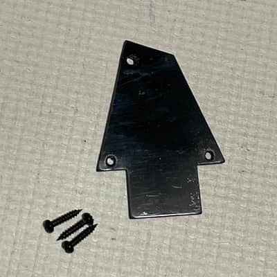 2000's Indonesian Ibanez RG & S Series Electric Guitar Black Truss Rod Cover 1 Ply image 3