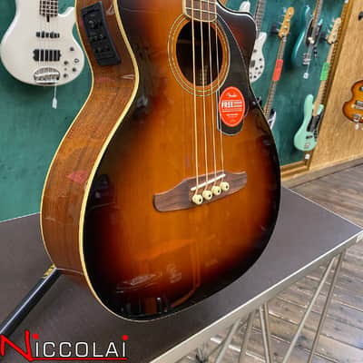 FENDER Kingman Bass, Walnut Fingerboard, Black Pickguard, Shaded Edge Burst image 4