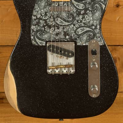 Fender Brad Paisley Signature Road Worn Telecaster - Maple - Black Sparkle image 3