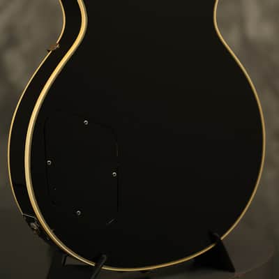 1957 Gibson Les Paul Custom Black w/original Bigsby + "Fretless Wonder" HANG TAG image 14