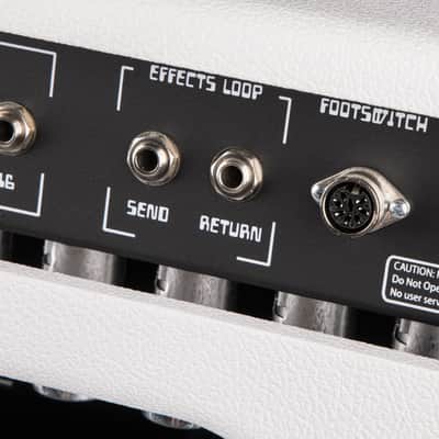 Amplified Nation Ampliphonix and Gain 50w Head/1x12 Speaker Cab - Hot White Levant & Rainbow Sprinkles #336 image 9