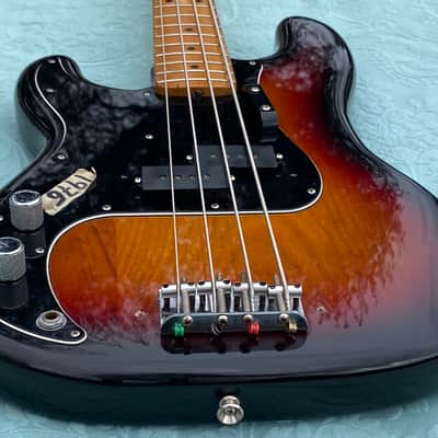 Fender Precision Bass LEFTY 1976 - Sunburst imagen 4