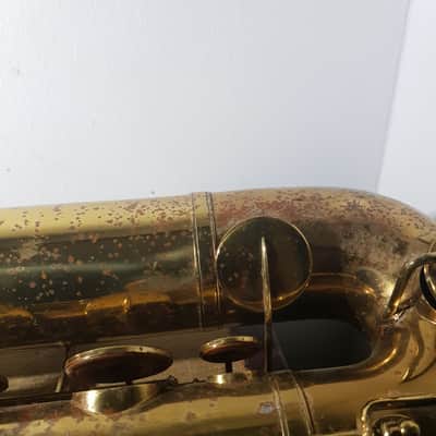 1934 BUESCHER TRUE TONE BARITONE SAX USA image 17