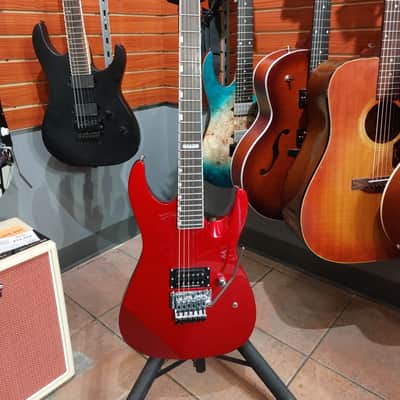 1993 Jackson Dinky Axe Custom, Gradient Candy Red, Original Hard