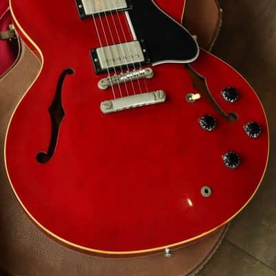 Gibson Es335 Dot Reissue Cherry Flame 1997 image 1