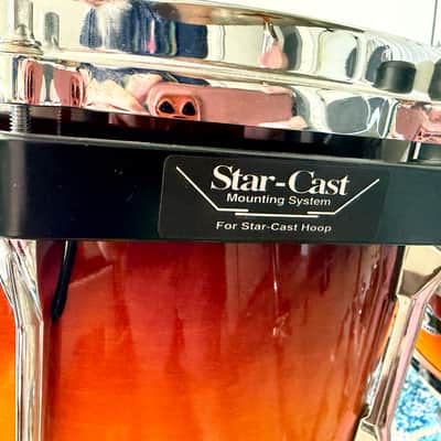 Tama Superstar 2000s - Sunset Fade w/1st chair throne, tama stands.  (no cymbals) image 2