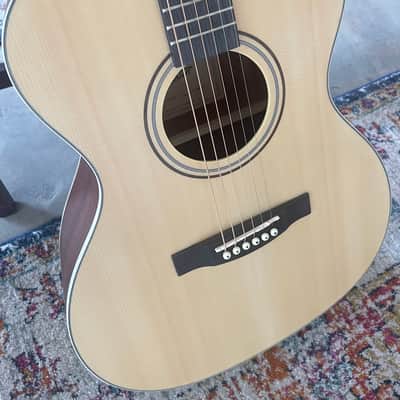 Austin  AA25OS Satin Natural Acoustic Guitar image 2