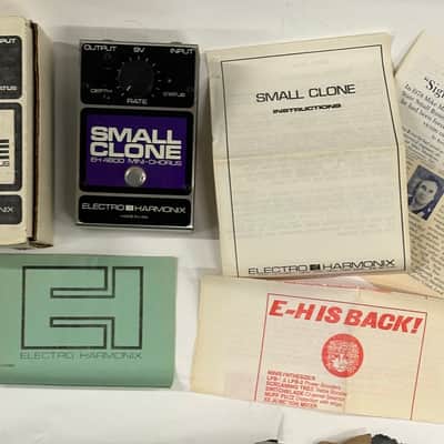 Vintage Rare Original Electro Harmonix EH4600 Small Clone Full Chorus 1979 - 1983 In Box Clean Paperwork Nirvana image 1