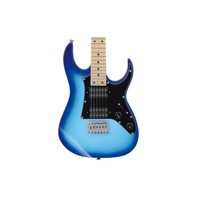 Ibanez miKro Series GRGM21M Electric Guitar, Maple Fretboard, Blue Burst image 4
