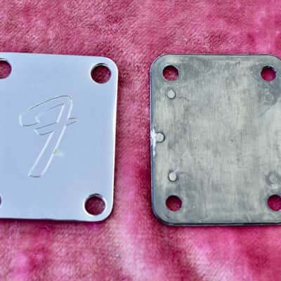 Vintage 1980's Fender Stratocaster Neckplate "Smith Strat" Dan Smith Era! image 1