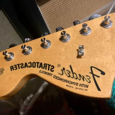 Fender Jimi Hendrix Tribute Stratocaster Neck REVERSE HEADSTOCK 1997 USA Maple image 2