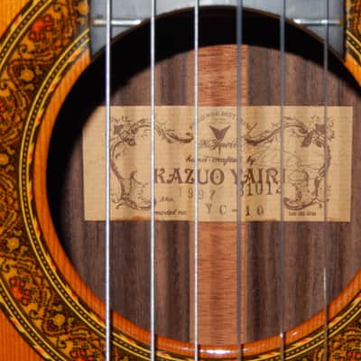 MADE IN 1997 - KAZUO YAIRI YC10 - GREAT RAMIREZ STYLE CLASSICAL GUITAR image 4