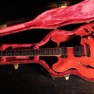 Used Gibson 2024 ES-335 Semi-Hollow Guitar - Watermelon w/OHSC image 13