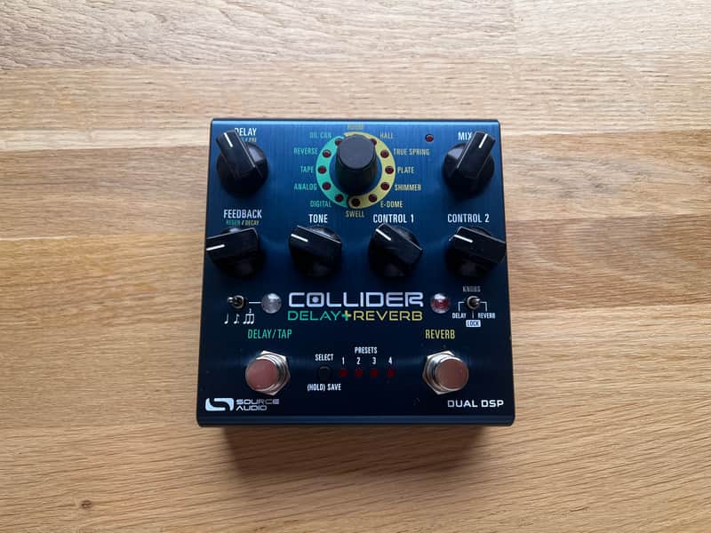 Source Audio SA263 Collider Delay + Reverb 2010s - Blue image 1