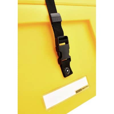 Hardcase HNP40WY 40" Hardware Case With Wheels Yellow image 6