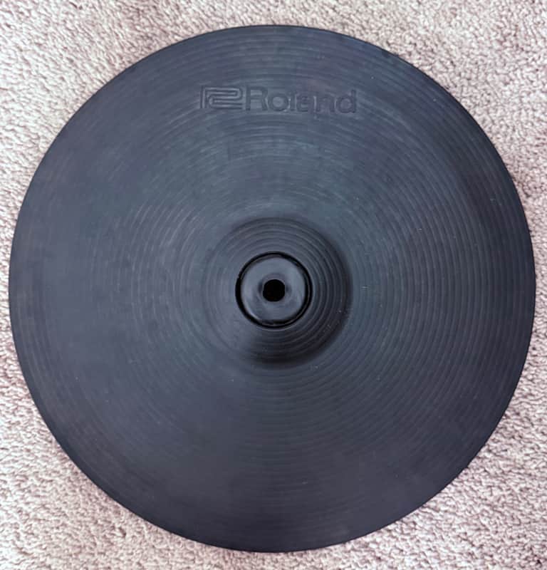 Roland VH-10 V-Hi-Hat 12" Cymbal Pad - Black image 1