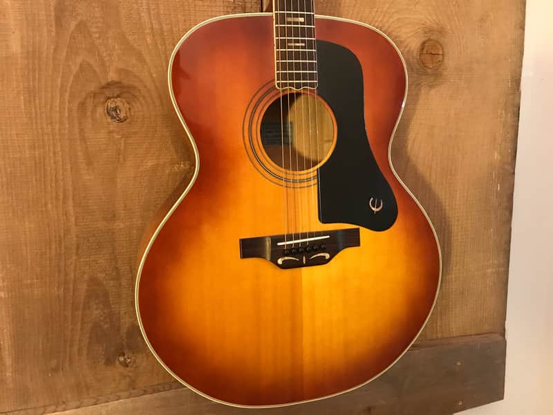 Epiphone Sheraton FT-570 Vintage Jumbo Acoustic Guitar Sunburst