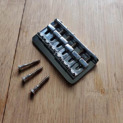 1970s Fender Stratocaster Telecaster Hardtail Bridge 027037 Saddles image 1