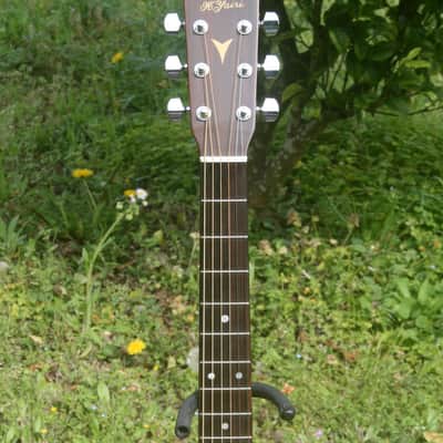 2007 Yairi DY-28 All Solid Guitar Natural+Deluxe Yairi hard case, Warranty Card and more image 5
