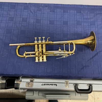 Vintage Couesnon Paris Bb Trumpet with Original Case Just Serviced Made in France #2 image 2