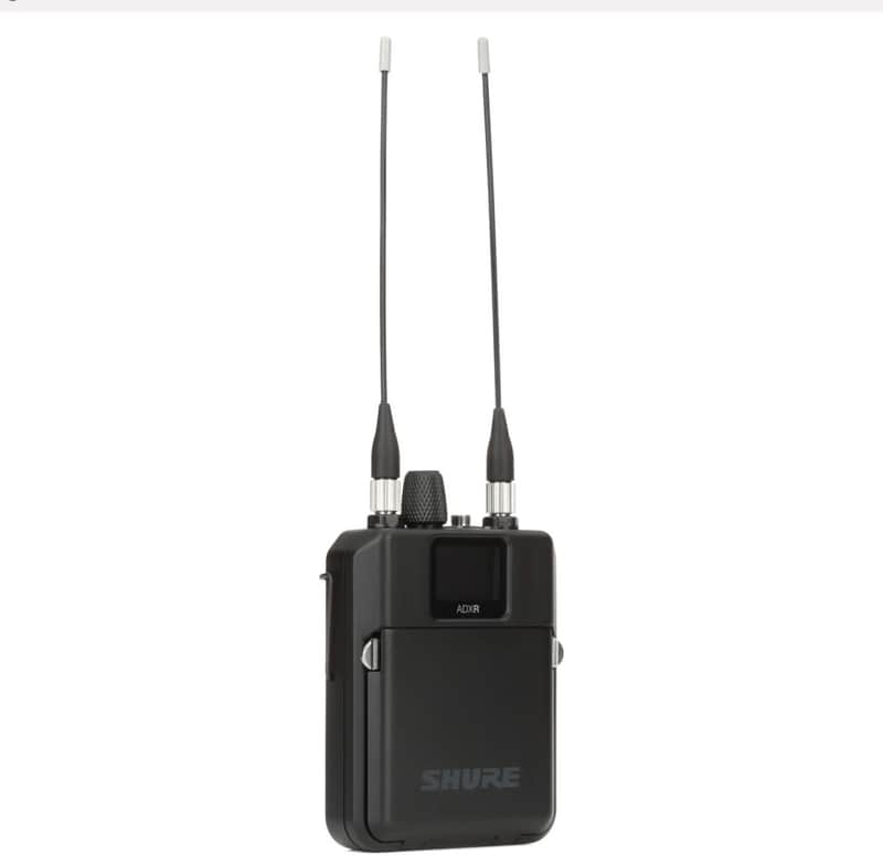 Shure ADXR Axient Digital PSM Wireless Bodypack Receiver - A Band (470-636MHz) image 1