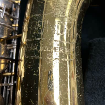 H&A Selmer Bundy Tenor Sax 60's Era - Brass Lacquer image 2