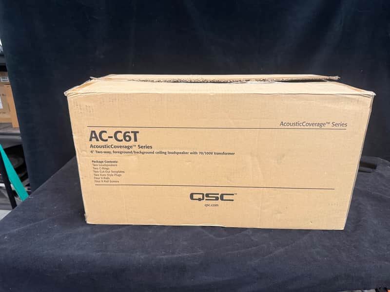 QSC AC-C6T - White (PAIR) image 1