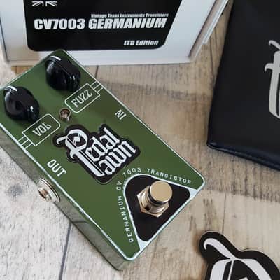 Pedal Pawn Vintage CV7003 Germanium Fuzz 2022 - Olive Drab Green image 3