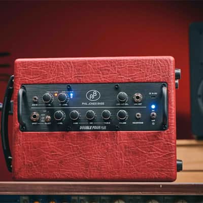 Phil Jones Bass Double 4 Plus (BG-80) Pro Mini Practice Bass Amp Red image 6
