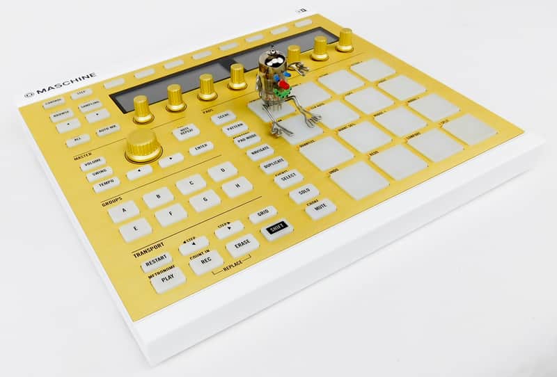 Native Instruments MASCHINE MK2 White + Gold Cover + Software + OVP + Garantie image 1