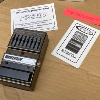 DOD Equalizer FX40B bass equalizer with orignal box image 3
