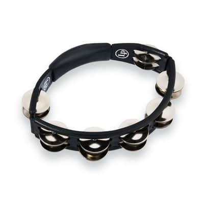 LP Cyclops Jingle Tambourine Steel/Black/Hand Held image 3